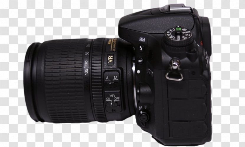 Digital SLR Canon EOS Nikon D7100 Camera Lens - Autofocus Transparent PNG