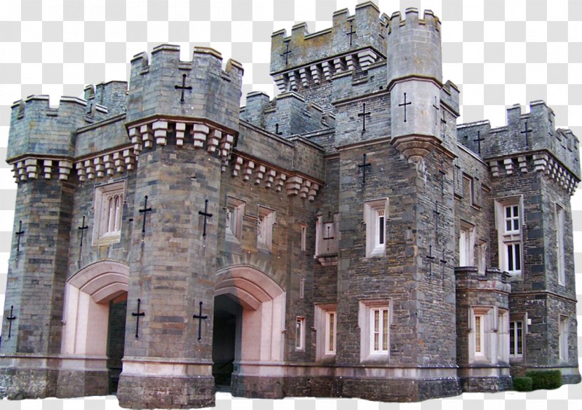 House Plan Castle Gothic Architecture Revival - Historic Transparent PNG