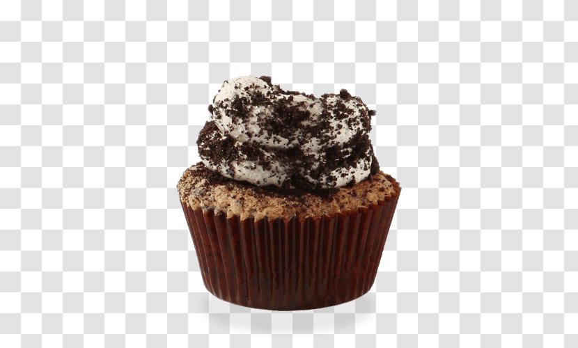 Snack Cake Cupcake Muffin Praline Chocolate - Baking Cup - Cookies And Cream Transparent PNG