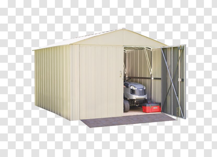 Shed Building Garage Shade Roof - Door - Shading Material Transparent PNG