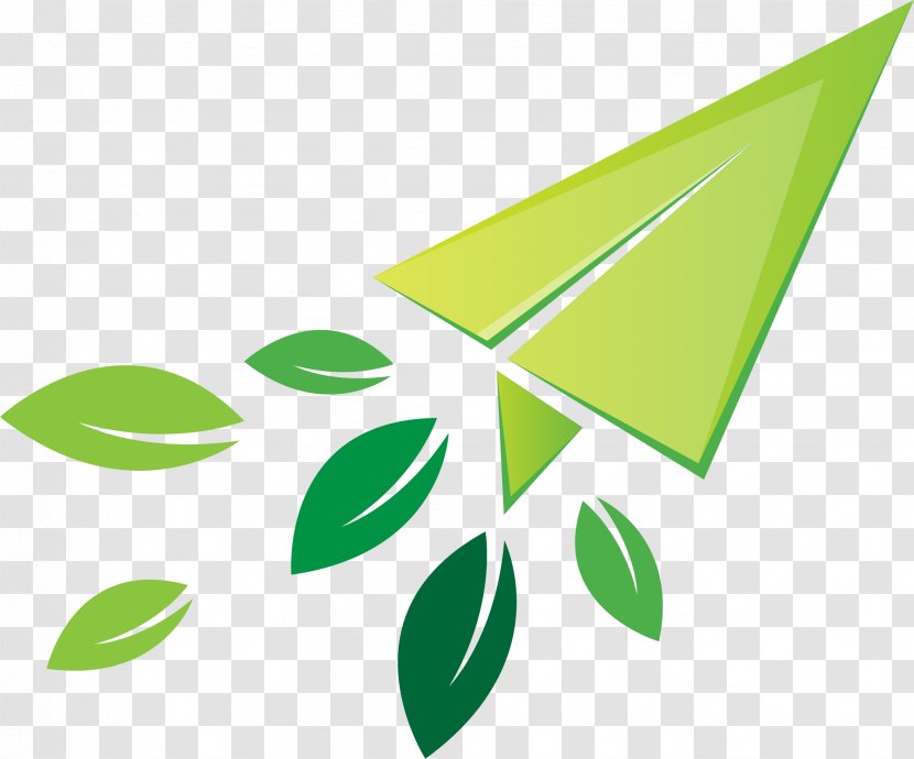 Design Image Logo Paper Plane - Mountain Houseleek Transparent PNG