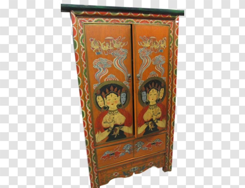 Shelf Antique - Furniture - Chinese Goddess Transparent PNG