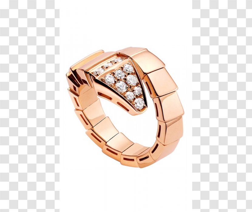 Bulgari Wedding Ring Jewellery Gold - Engagement Transparent PNG