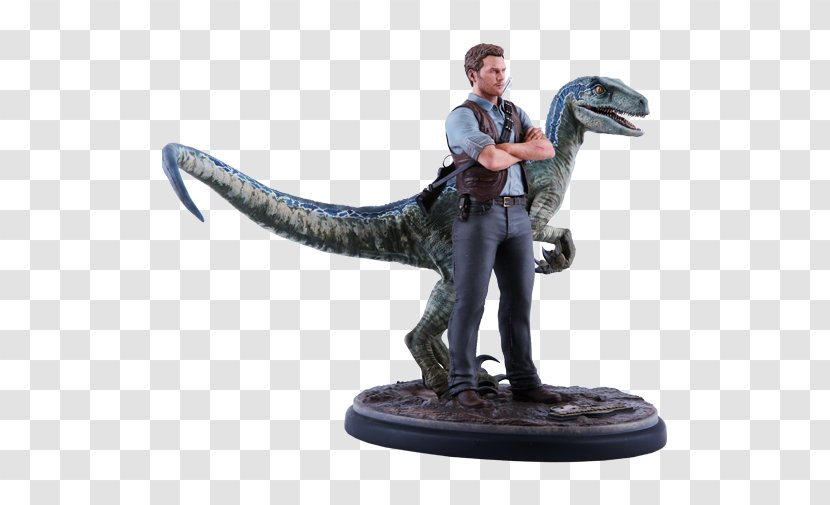 Owen Universal Pictures Velociraptor Jurassic Park Figurine - Tyrannosaurus Transparent PNG