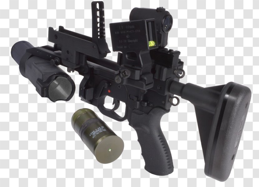 Weapon Firearm Airsoft Grenade Launcher Granatgewehr - Cartoon Transparent PNG