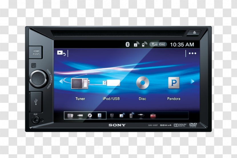 Vehicle Audio ISO 7736 Touchscreen Bluetooth DVD - Iso - Stereo Transparent PNG