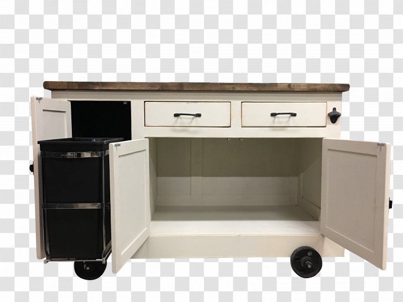 Rubbish Bins & Waste Paper Baskets Drawer Kitchen Container - Buffets Sideboards Transparent PNG