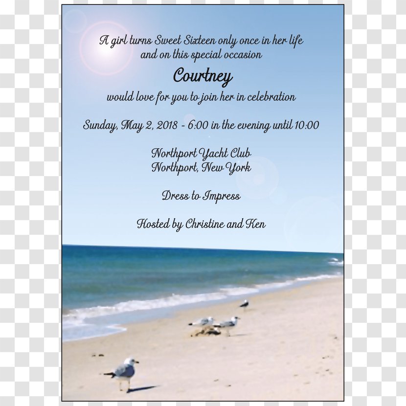 Wedding Invitation Sweet Sixteen Ira's Peripheral Visions Individual Retirement Account - Wave Transparent PNG
