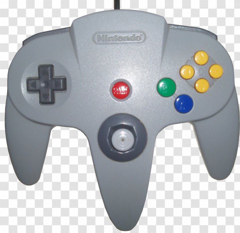 Nintendo 64 Controller Super Entertainment System Wii Mario - Game Controllers Transparent PNG