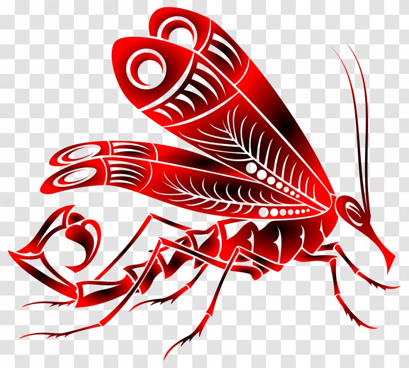Scorpion Clip Art - Membrane Winged Insect - Mosquito Transparent PNG