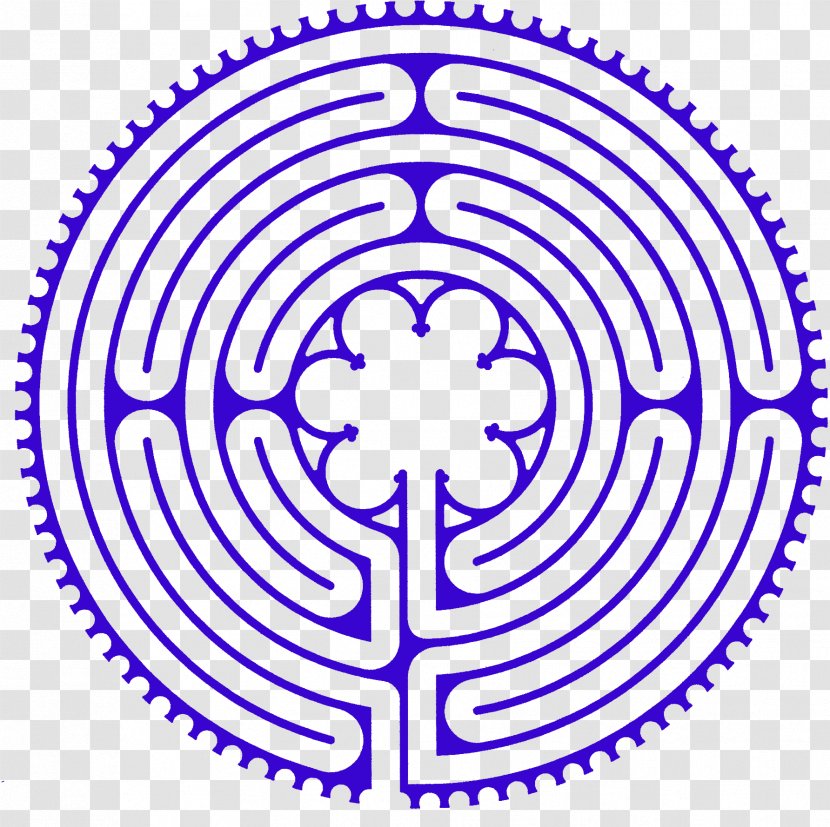 Chartres Cathedral Labyrinth Knossos Middle Ages - Area Transparent PNG