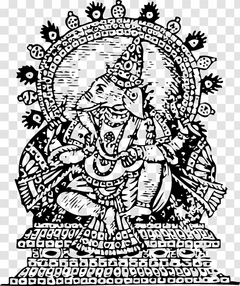 Ganesha Mahadeva Ganesh Chaturthi Clip Art - Area Transparent PNG