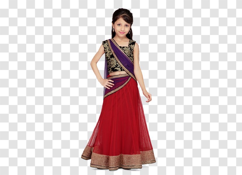 Lehenga Gagra Choli Clothing Dress - Frame Transparent PNG