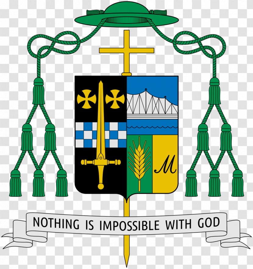 Bishop Diocese Priest Coat Of Arms Catholicism - Peter Baldacchino Transparent PNG