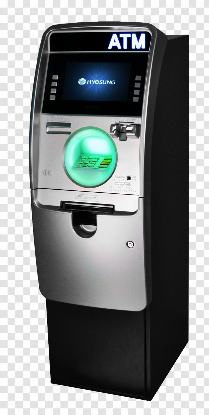 Automated Teller Machine Halo Nautilus Hyosung ATM Innovation - Interactive Kiosk - Atm Transparent PNG