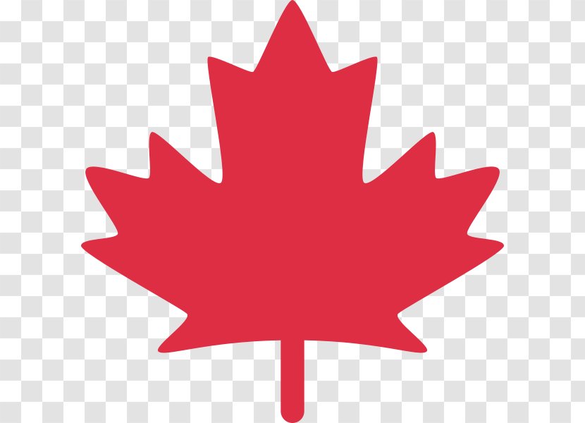 Flag Of Canada Maple Leaf Emoji Transparent PNG