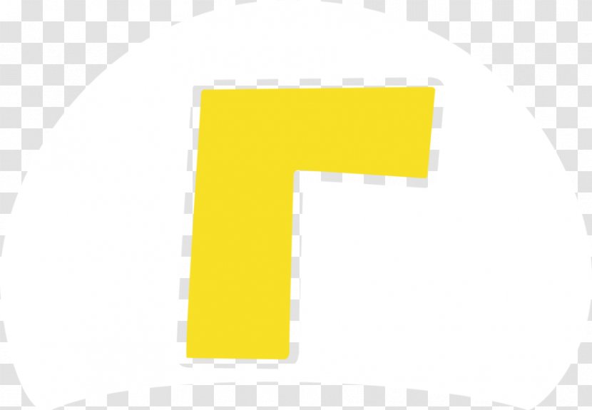 Logo Brand Line Number - Yellow Transparent PNG