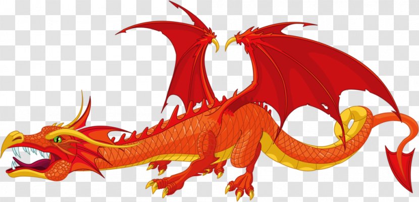 Dragon Royalty-free Clip Art - Photography - Red Transparent PNG