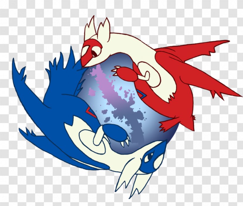 Latias Latios Yin And Yang Pokémon Aeon - Wing - Pokemon Transparent PNG