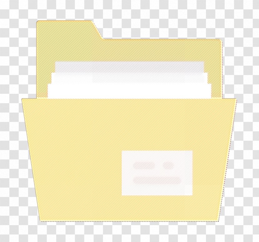 Essential Icon Folder - Paper Product Rectangle Transparent PNG