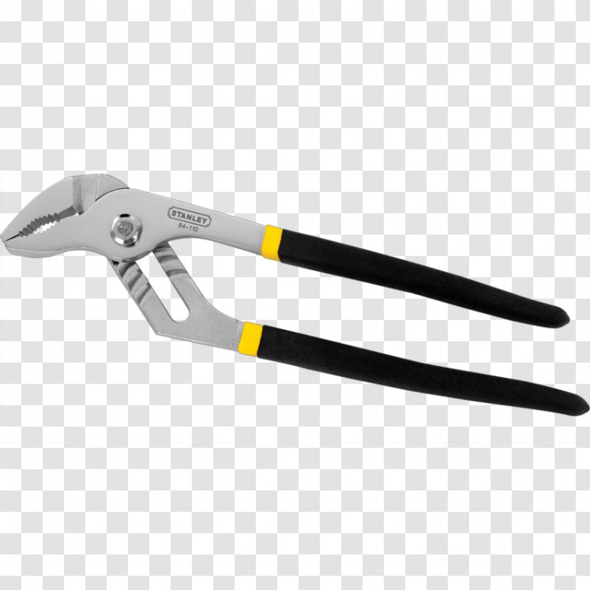 Diagonal Pliers Hand Tool Locking Tongue-and-groove Transparent PNG