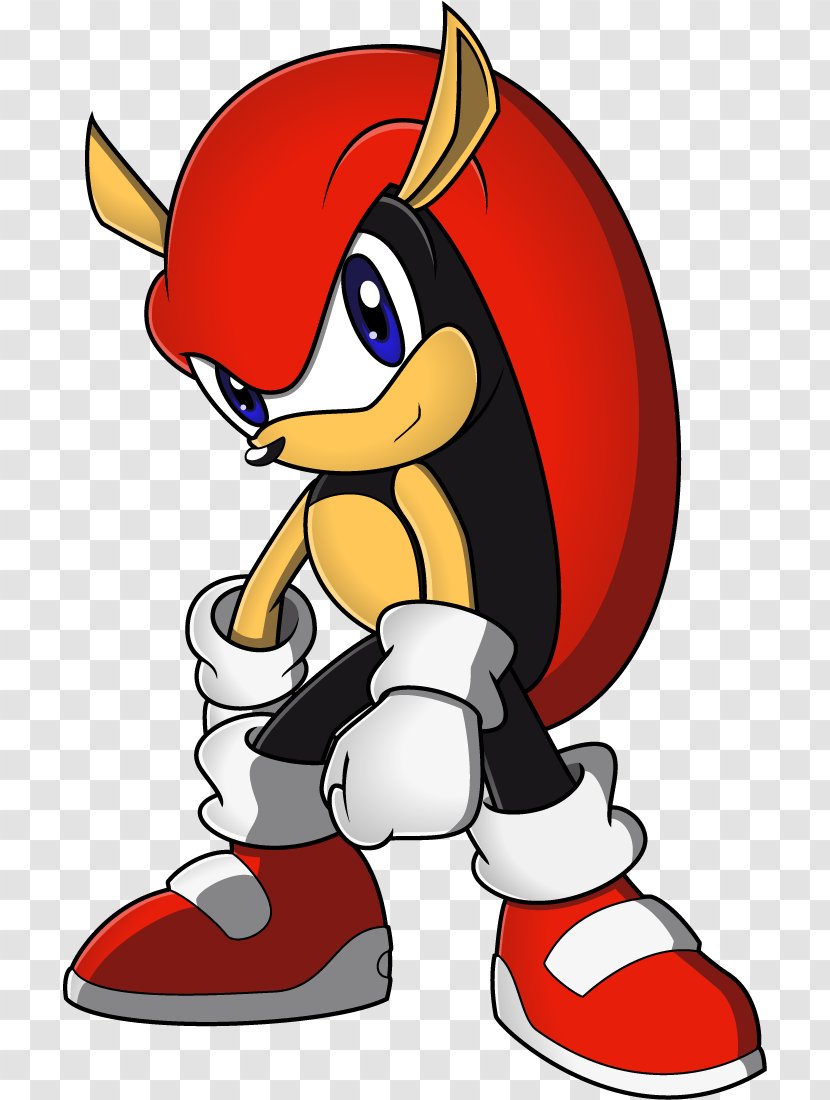 Mighty The Armadillo Sonic Hedgehog Advance Silver - Recreation - Cartoon Transparent PNG