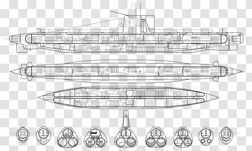 Technical Drawing Line Art Clip - Naval Architecture - Ship Transparent PNG