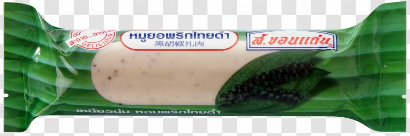 Food Sausage Roll Chả Lụa Black Pepper Household Cleaning Supply - Functional Transparent PNG