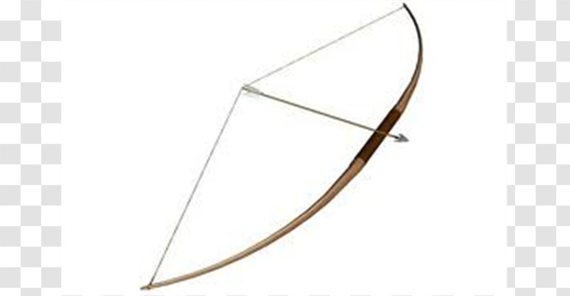 Longbow Middle Ages Bow And Arrow Line Transparent PNG