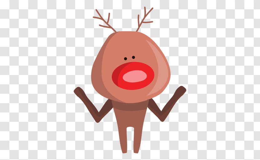 Reindeer Drawing Animaatio Clip Art - Cartoon - Reinder Transparent PNG