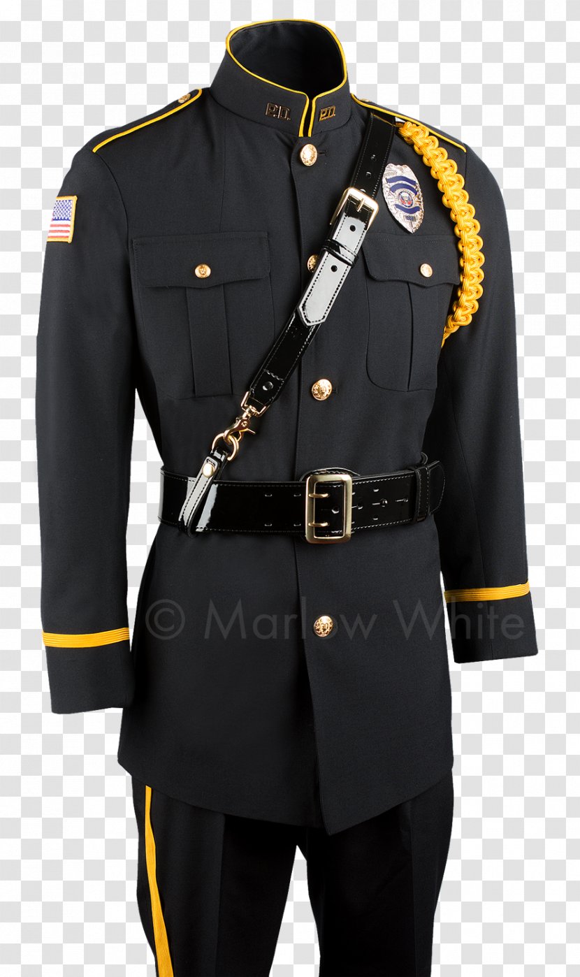 Sam Browne Belt Police Officer Duty Transparent PNG