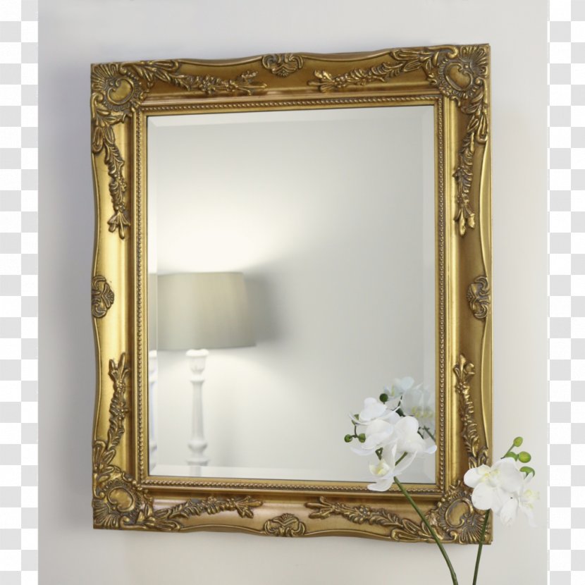 Mirror Picture Frames Rectangle Silver Window Transparent PNG