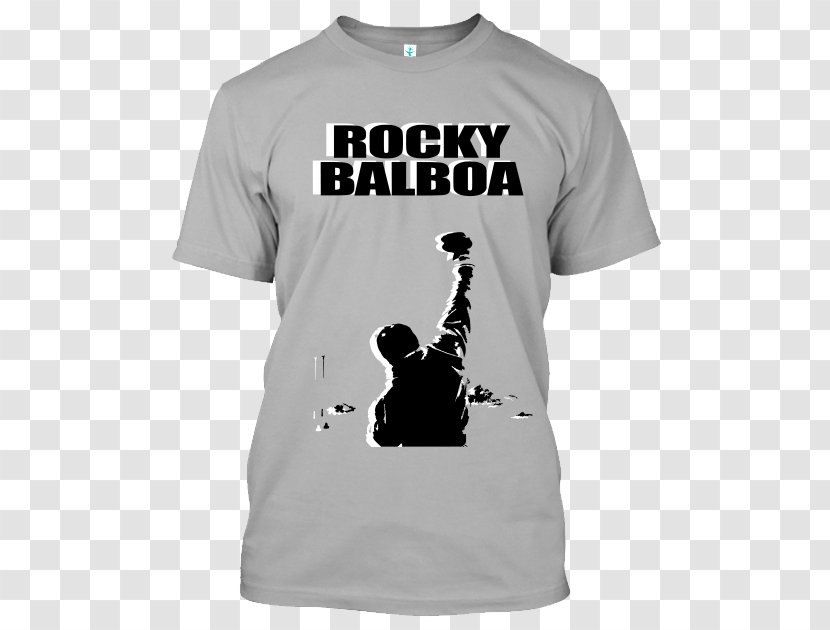 T-shirt Clothing Hoodie Gildan Activewear - Sleeve - Rocky Balboa Transparent PNG
