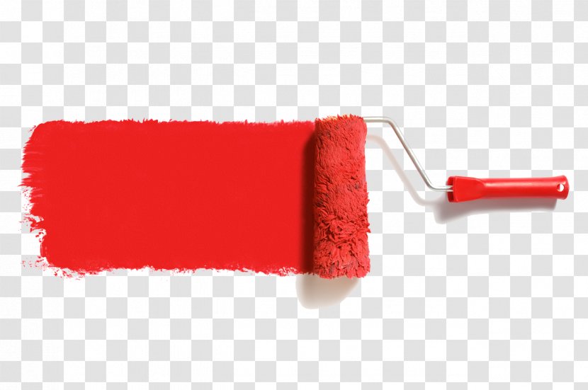 House Painter And Decorator Brush Paint Rollers Painting - Drawing Transparent PNG