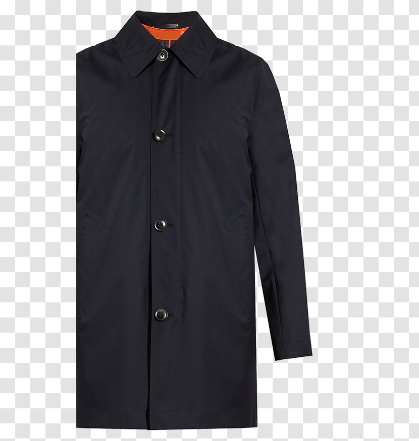 Overcoat Trench Coat Black M - Shoegaze Transparent PNG