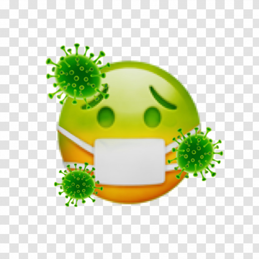 Green Yellow Grass Smile Logo Transparent PNG