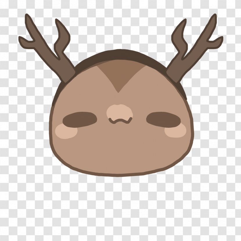 Reindeer Clip Art Illustration Antler Character - Deer Transparent PNG