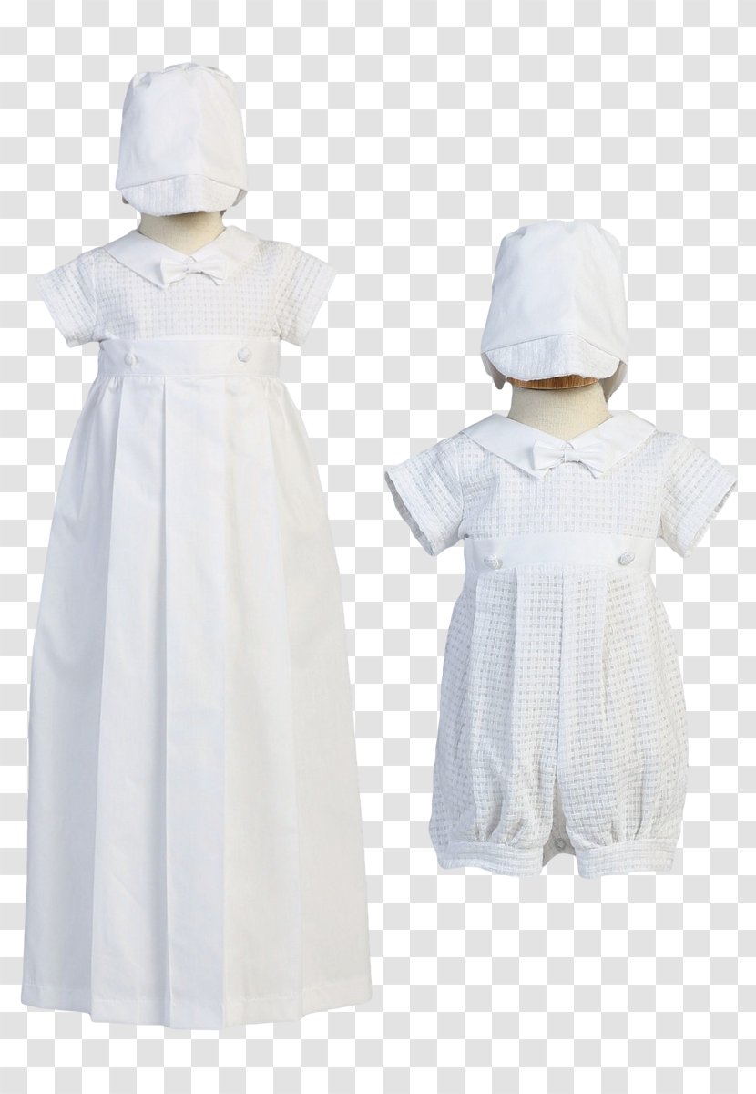 Robe Gown Clothing Dress Child - Button - Christening Transparent PNG