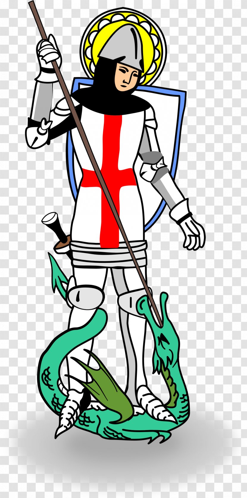 Saint George And The Dragon Clip Art - Ribbon Of - Fashion Accessory Transparent PNG