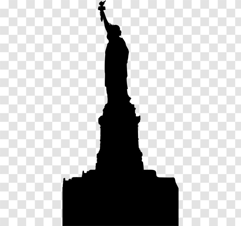 Statue Of Liberty National Monument Stock Photography Royalty-free - Drawing Silhouette Transparent PNG