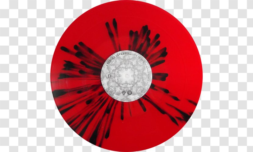 City Of Evil Avenged Sevenfold Phonograph Record LP The Best 2005-2013 - Red - Avenge Transparent PNG