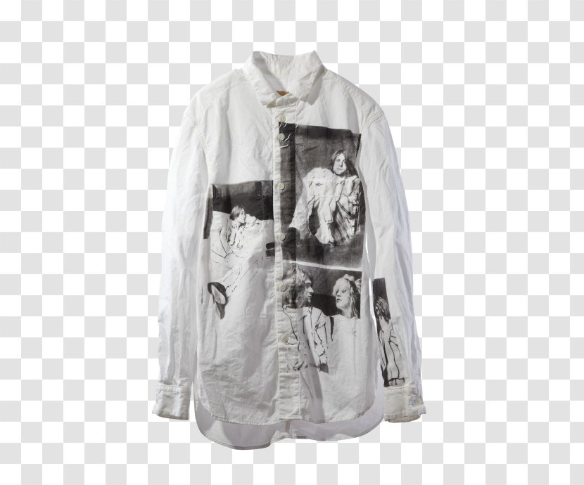 Sleeve T-shirt Clothes Hanger Jacket Blouse - T Shirt - Kurt Cobain Transparent PNG