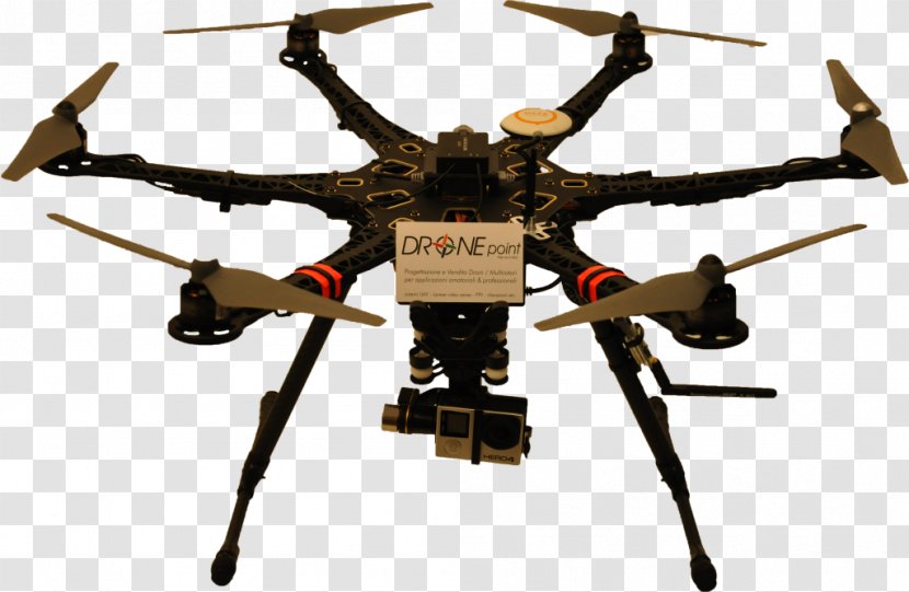 Unmanned Aerial Vehicle Helicopter Rotor Robotics DronEvolution - Robot Transparent PNG