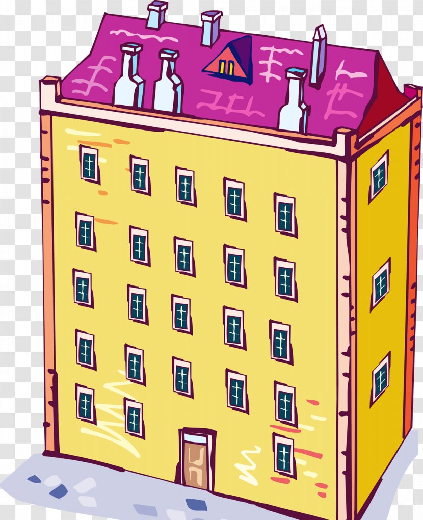 Clip Art Image Building Vector Graphics - Condominium - Bina Transparent PNG