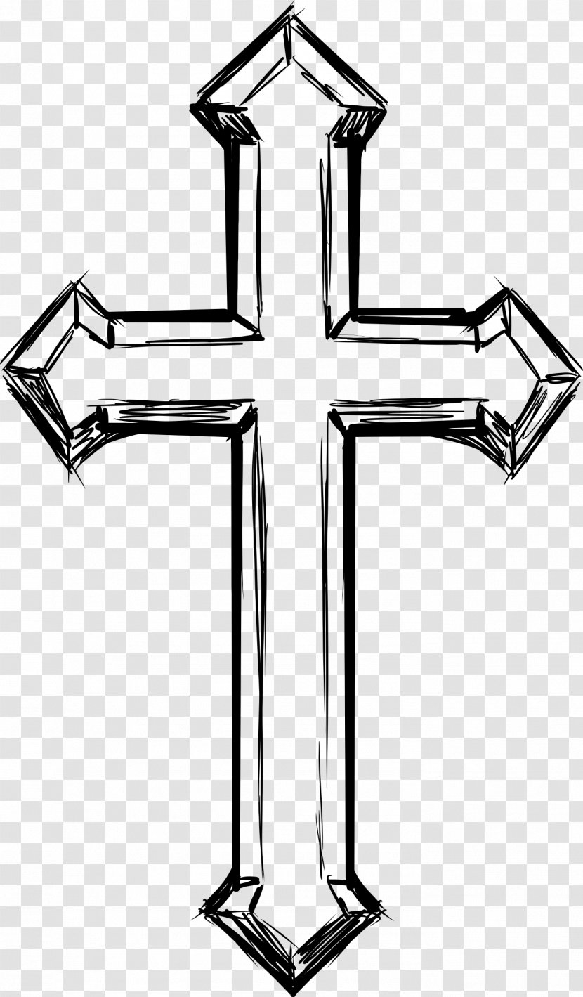 Christian Cross Drawing Clip Art - Christianity - Creative Transparent PNG
