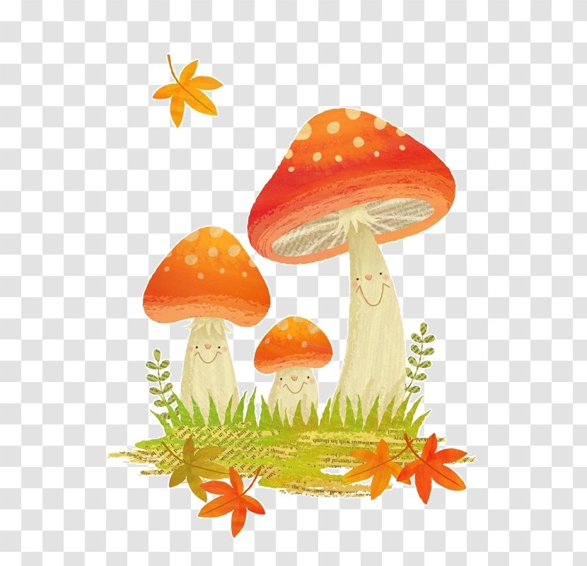 Mushroom Watercolor Painting Transparent Animal Illustrations Clip Art - Color Transparent PNG