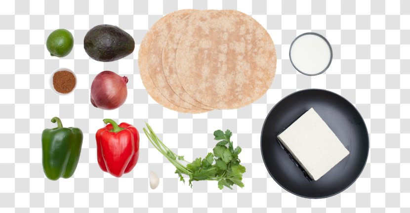 Fajita Vegetarian Cuisine Guacamole Taco Vegetable - Fajitas Low Calorie Wraps Transparent PNG