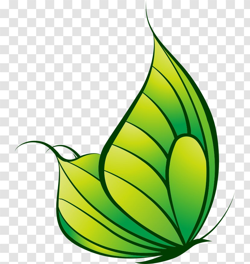 Butterfly Green Clip Art Transparent PNG