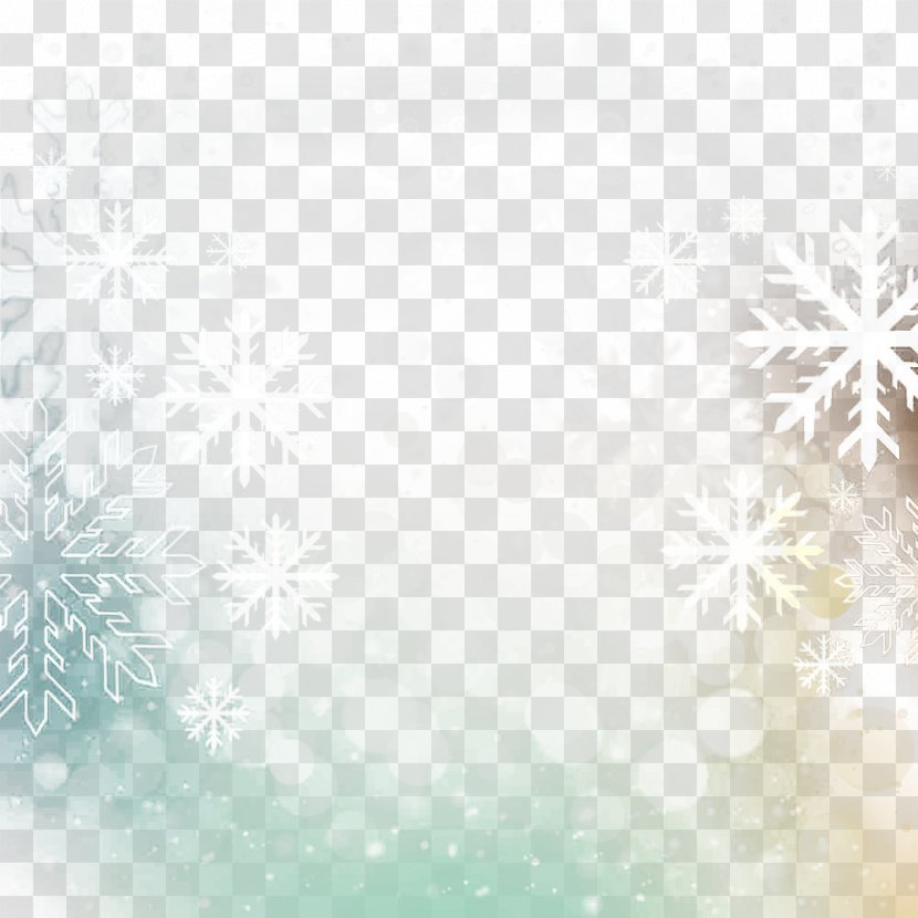 Snowflake Chemical Element - Christmas Tree - Snow Texture Transparent PNG