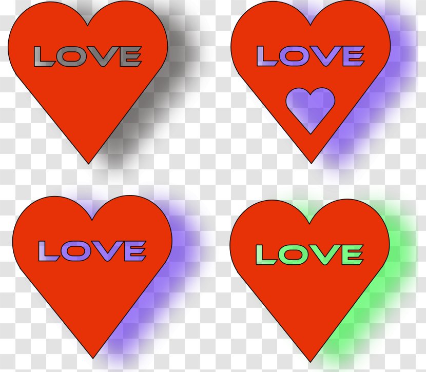 Heart Valentine's Day Clip Art - Red Hearts Pictures Transparent PNG